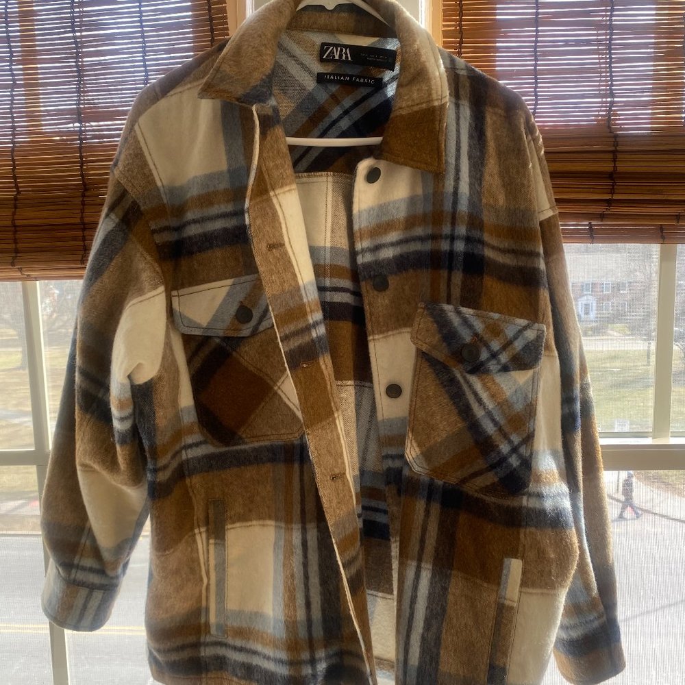 Zara Flannel Size Large